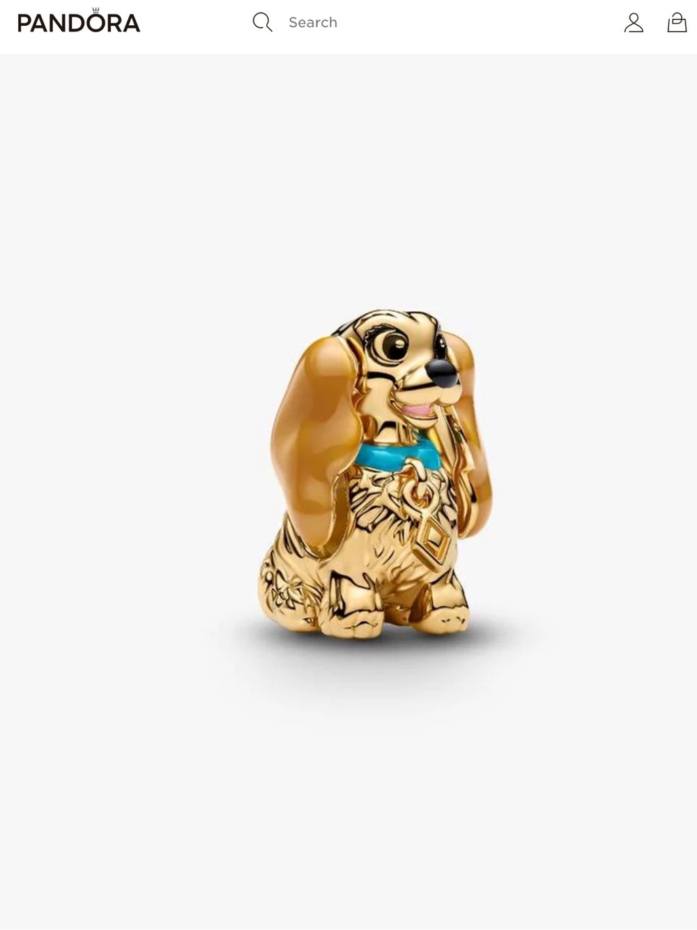 DISNEY X PANDORA Disney Lady Charm